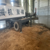 中型伸縮臂激光整平機